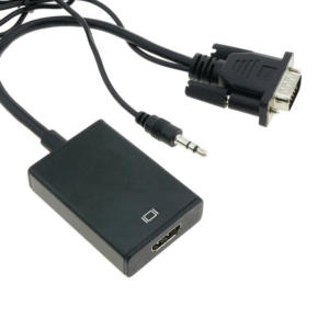 Convertidor VGA-HDMI con audio
