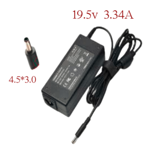 cargador Laptop Dell 19.5V-3.34A 65W 4.5*3.0mm, NSTORE