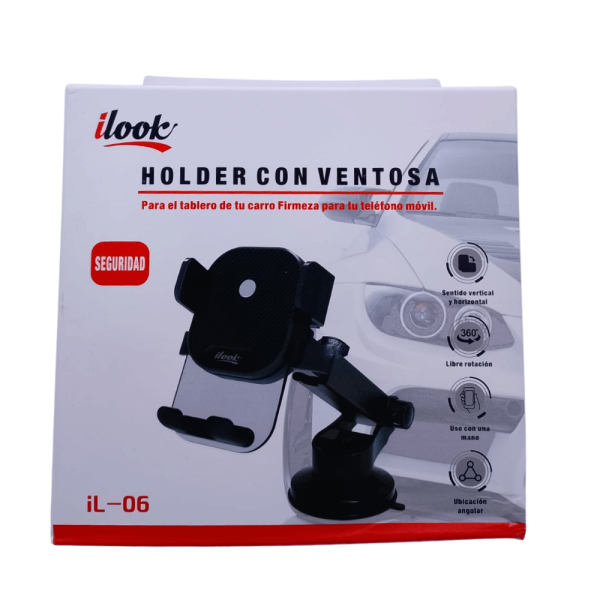 HOLDER CON VENTOSA IL-06