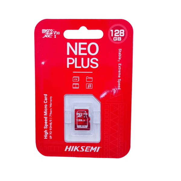 Memoria micro sd de 128 G marca hiksemi