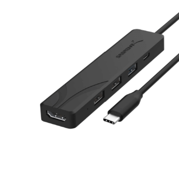 HUB MULTIPUERTOS SABRENT USB A C HB-TC5P