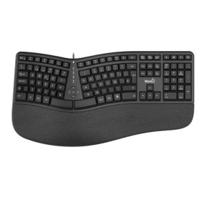 "Teclado ergonómico USB NOVA español negro"