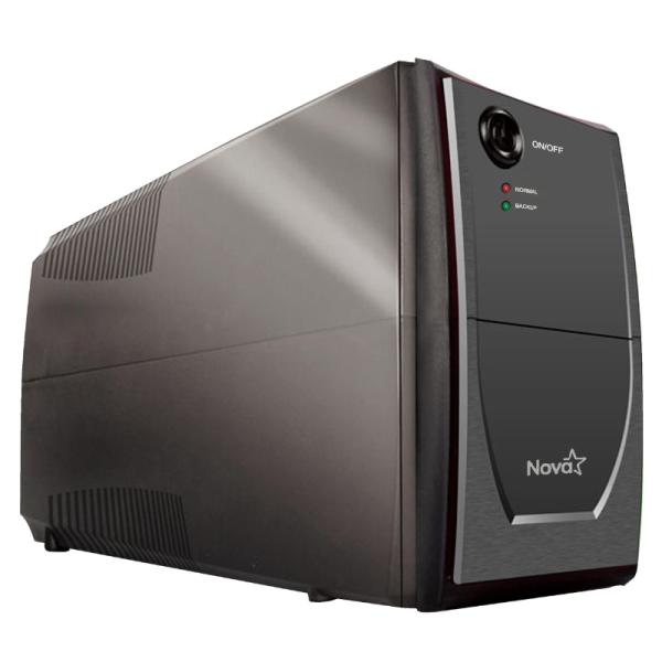 UPS NOVA UP-635 1000VA 6 tomas con puerto USB modelo E010-184 color negro